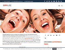 Tablet Screenshot of citylifemadrid.com